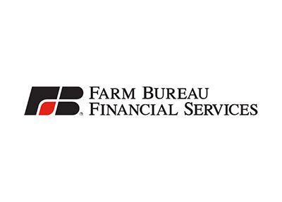 The farm bureau financial services logo is on a white background.