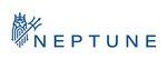 NEPTUNE logo with a blue geometric icon and navy wordmark on a white background