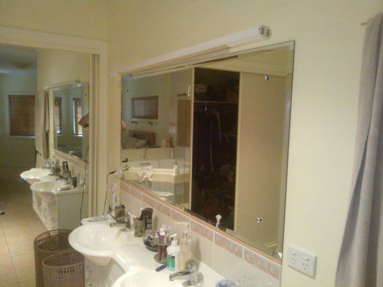 Large Silver Mirror - Capricorn Coast, QLD - Capcoast Glass