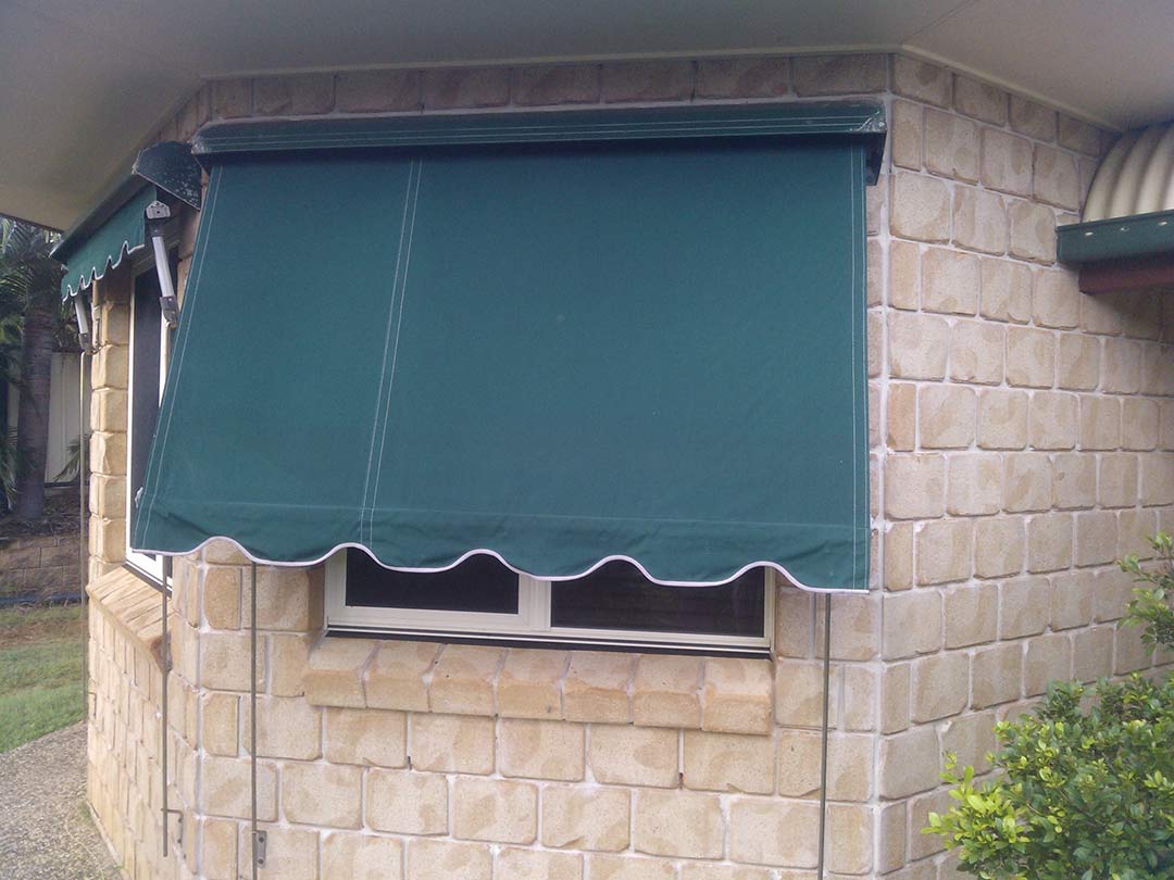Green Awning - Capricorn Coast, QLD - Capcoast Glass