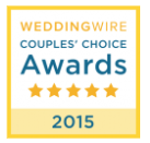 The weddingwire couples ' choice awards logo for 2015