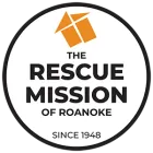 The logo for the rescue mission of roanoke since 1948.