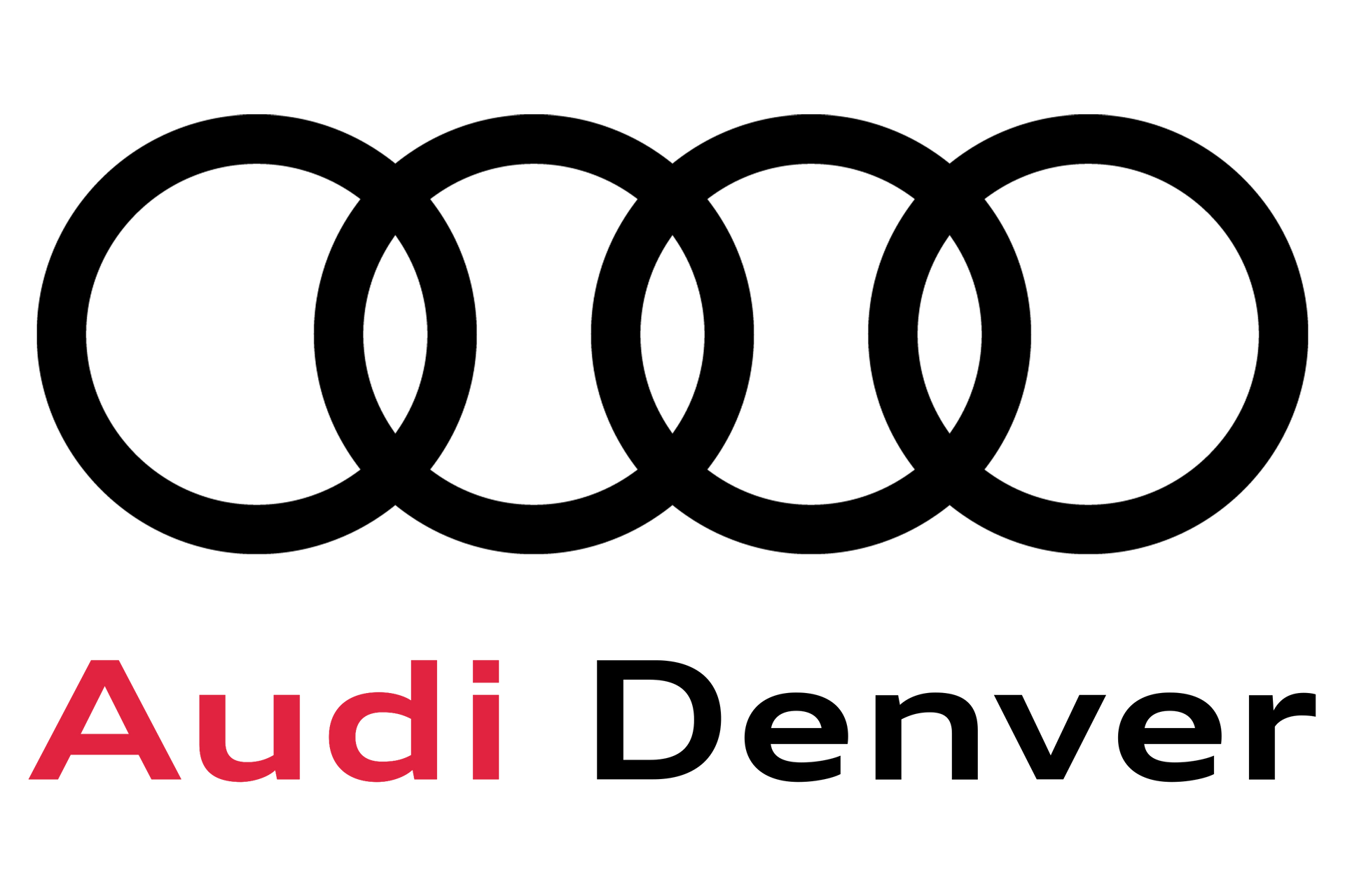Logo for Audi Denver.