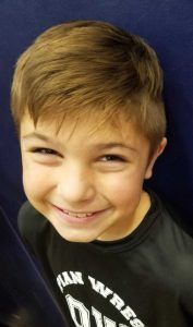 Closeup photo of Christian smiling for the camera