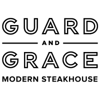 Logo for Guard and Grace Modern Steakhouse. 