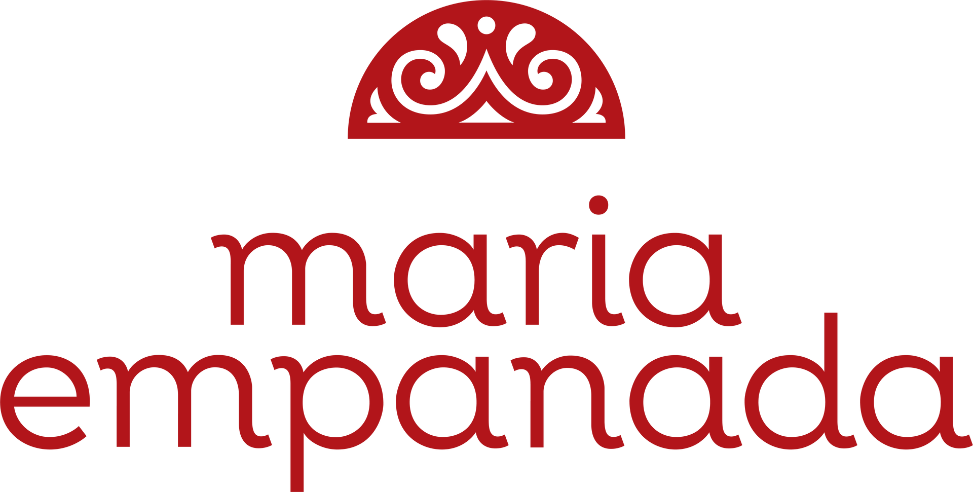 Logo for Maria Empanada handcrafted Argentinian empanadas.