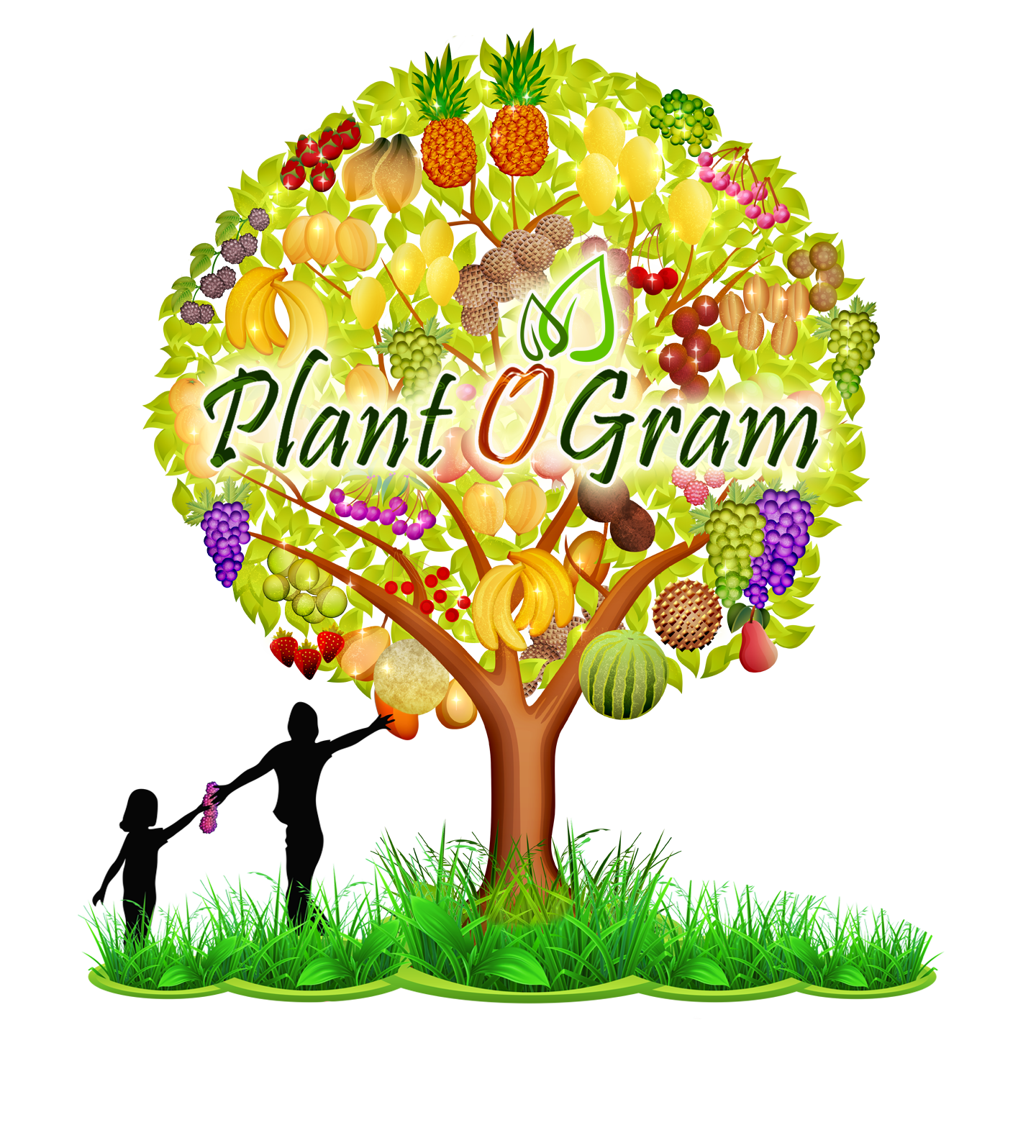 Logo for Plantogram, an online site to send live plants.