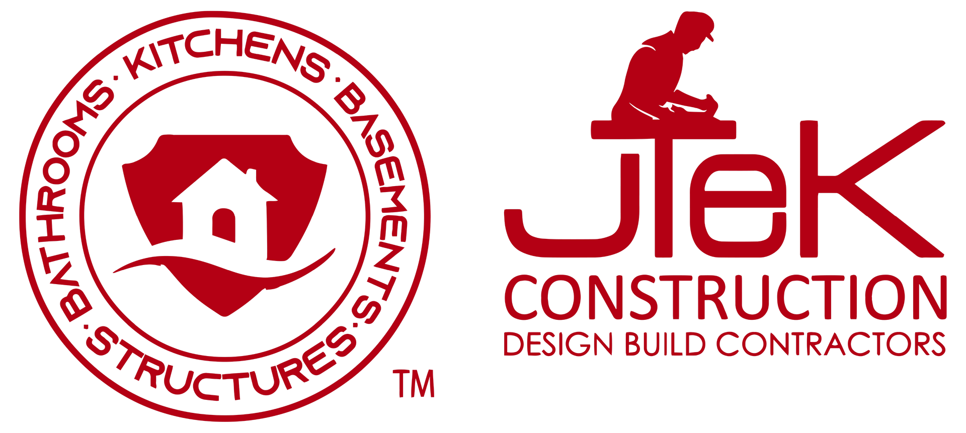 A logo for a company called jlek construction