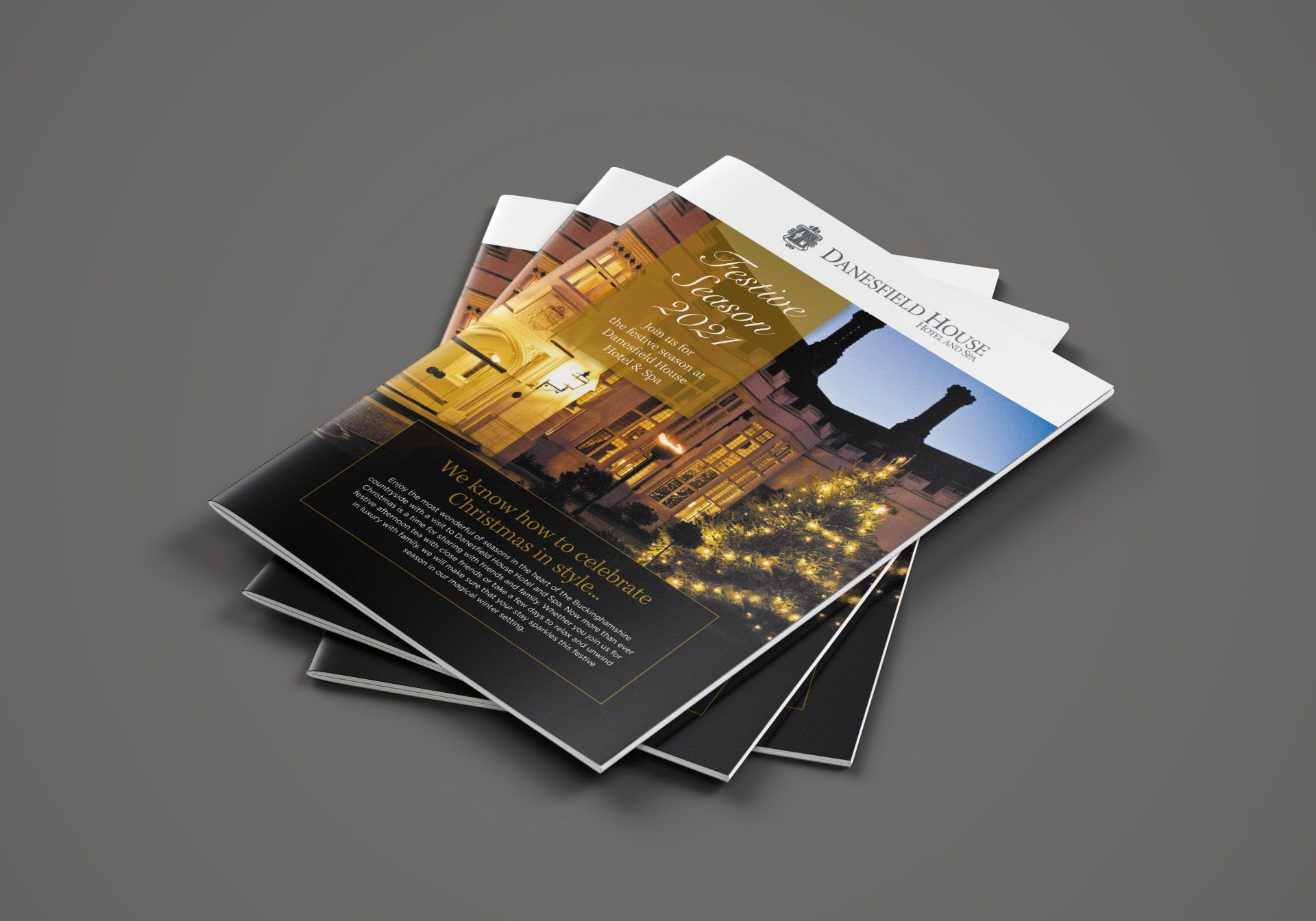 Danesfield House Christmas brochure