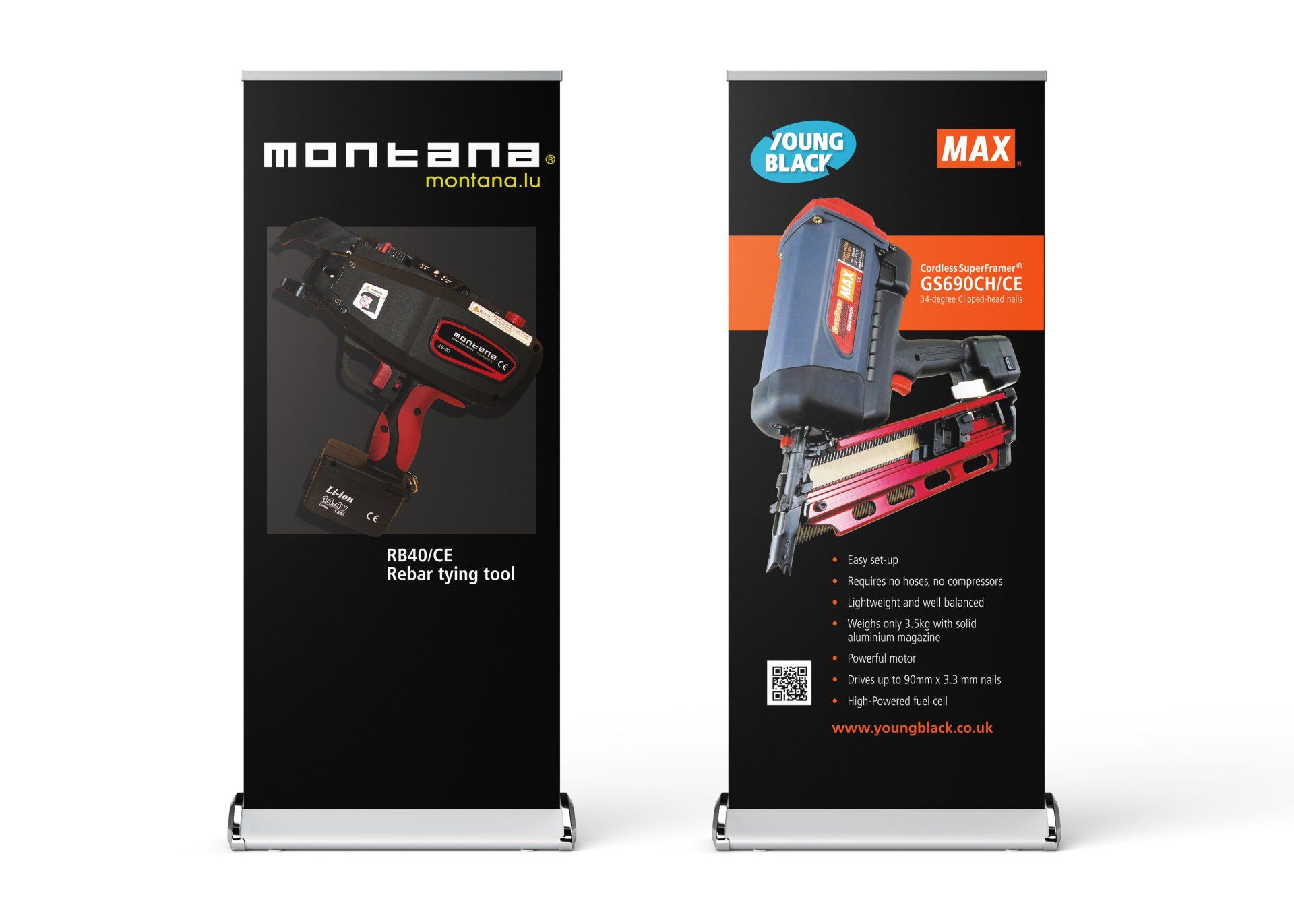 YoungBlack Roller Banners