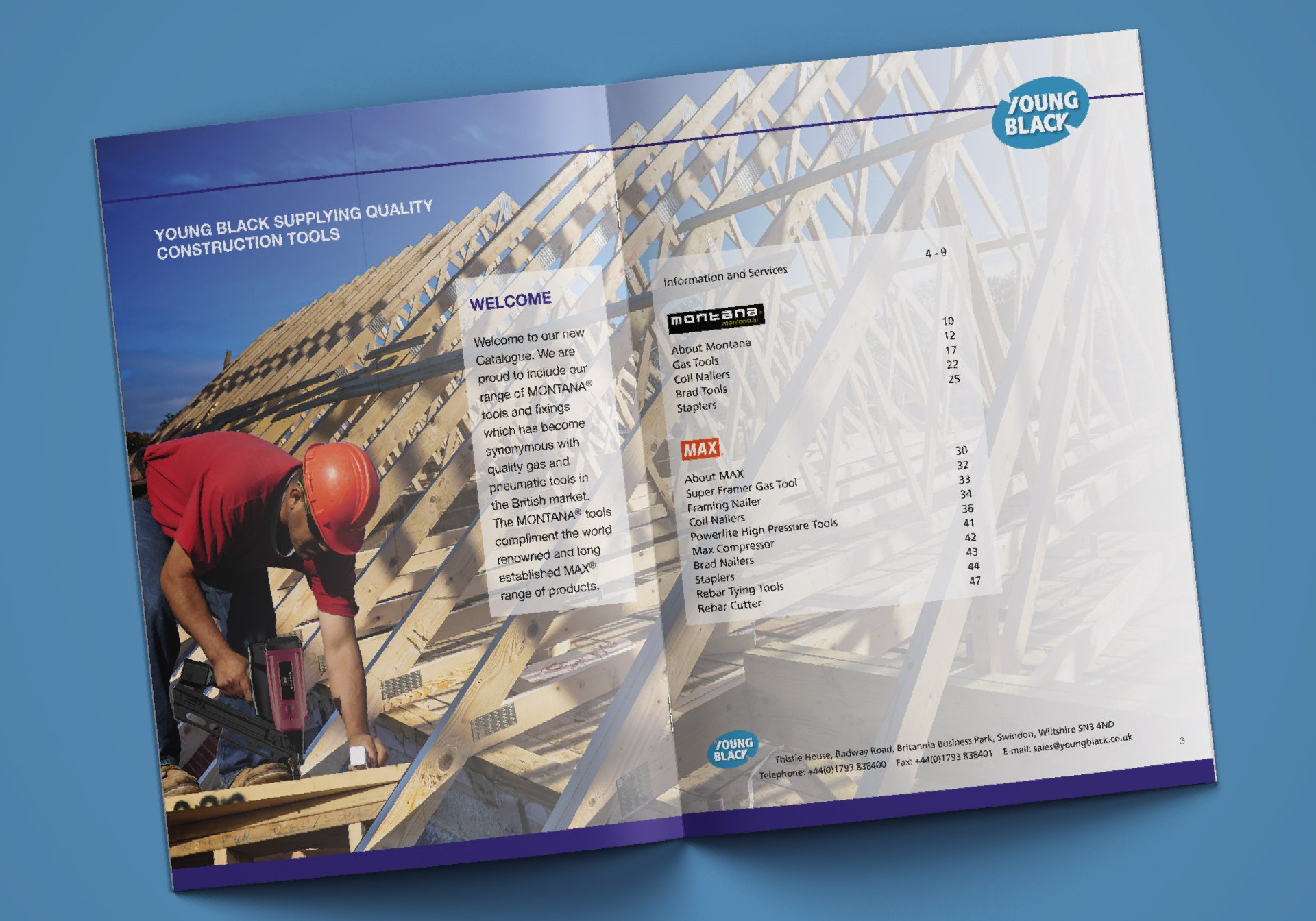 YoungBlack Catalogue and price list