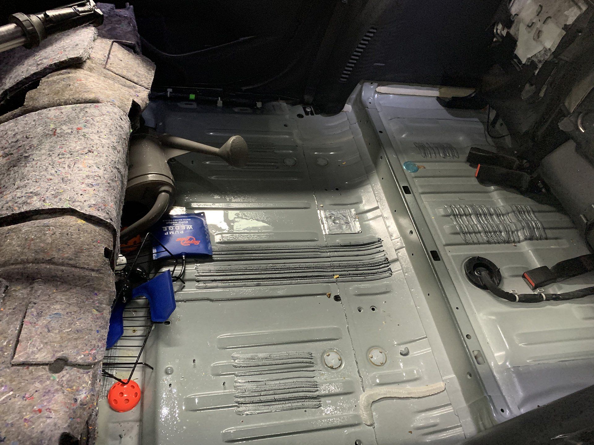 Image of half gallon milk spill restoration