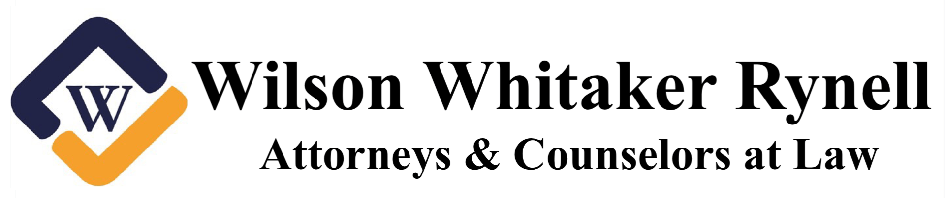 Wilson whitaker rynell attorneys and counselors at law logo