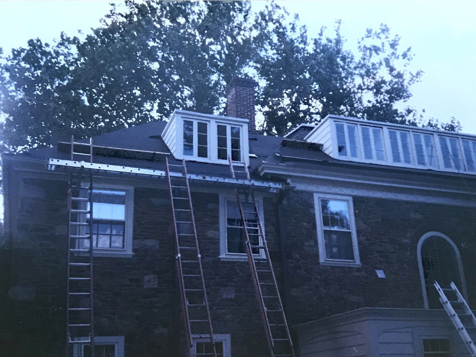 Rubber Roof — House With Chimney in Philadelphia, PA