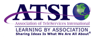 a logo for the association of teleservices international