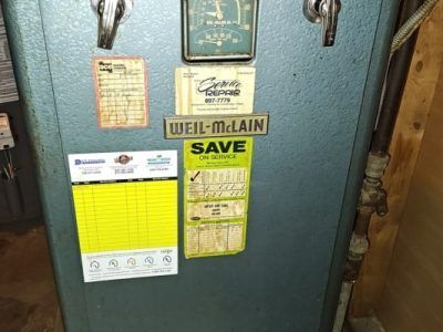 A safe with a sticker that says save on it