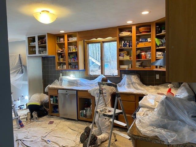 Kitchen Construction — Waterbury, CT — Armend's Painting and Home Improvement