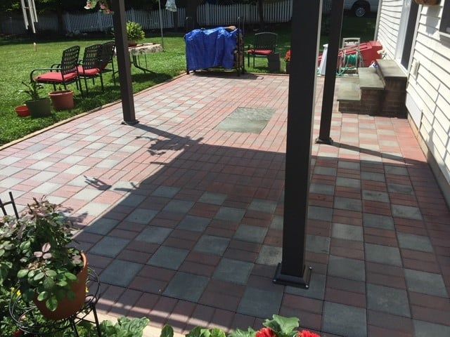 Brick Stone in Patio — Waterbury, CT — Armend's Painting and Home Improvement