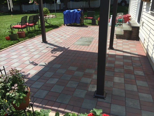 Installed Patio — Waterbury, CT — Armend's Painting and Home Improvement