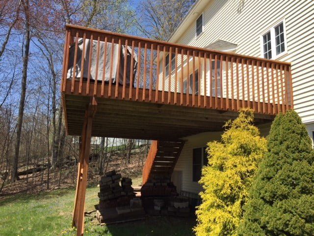 Elevated Deck — Waterbury, CT — Armend's Painting and Home Improvement
