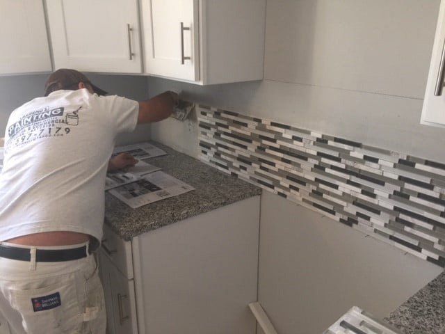 Backsplash Installation — Waterbury, CT — Armend's Painting and Home Improvement