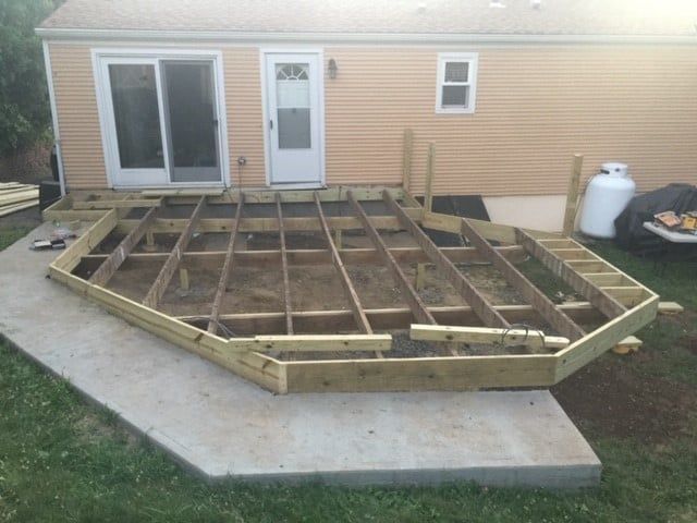 Deck Installation Process — Waterbury, CT — Armend's Painting and Home Improvement