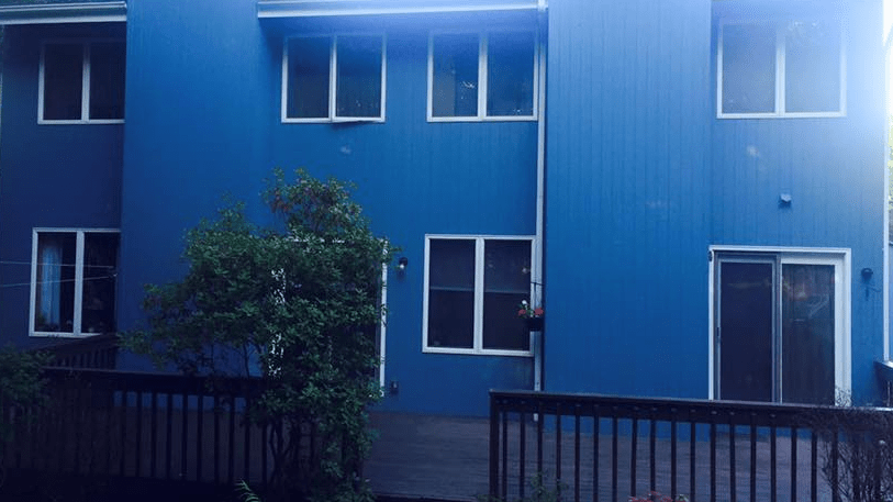 Blue Paint of House — Waterbury, CT — Armend's Painting and Home Improvement