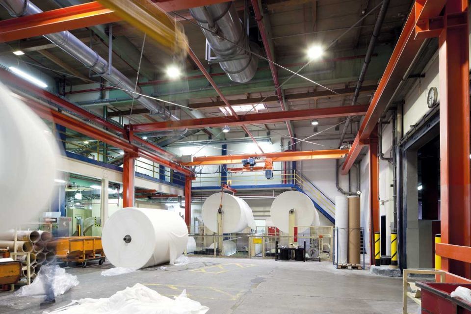 Lampada in magazzino