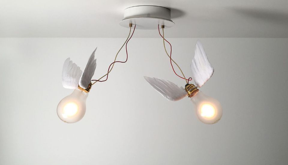 Lampadine con ali