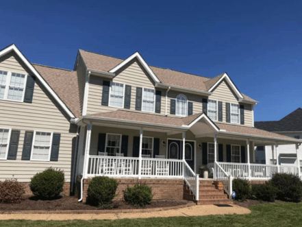 Residential House Gutter — Powhatan, VA — Tri -City Gutters