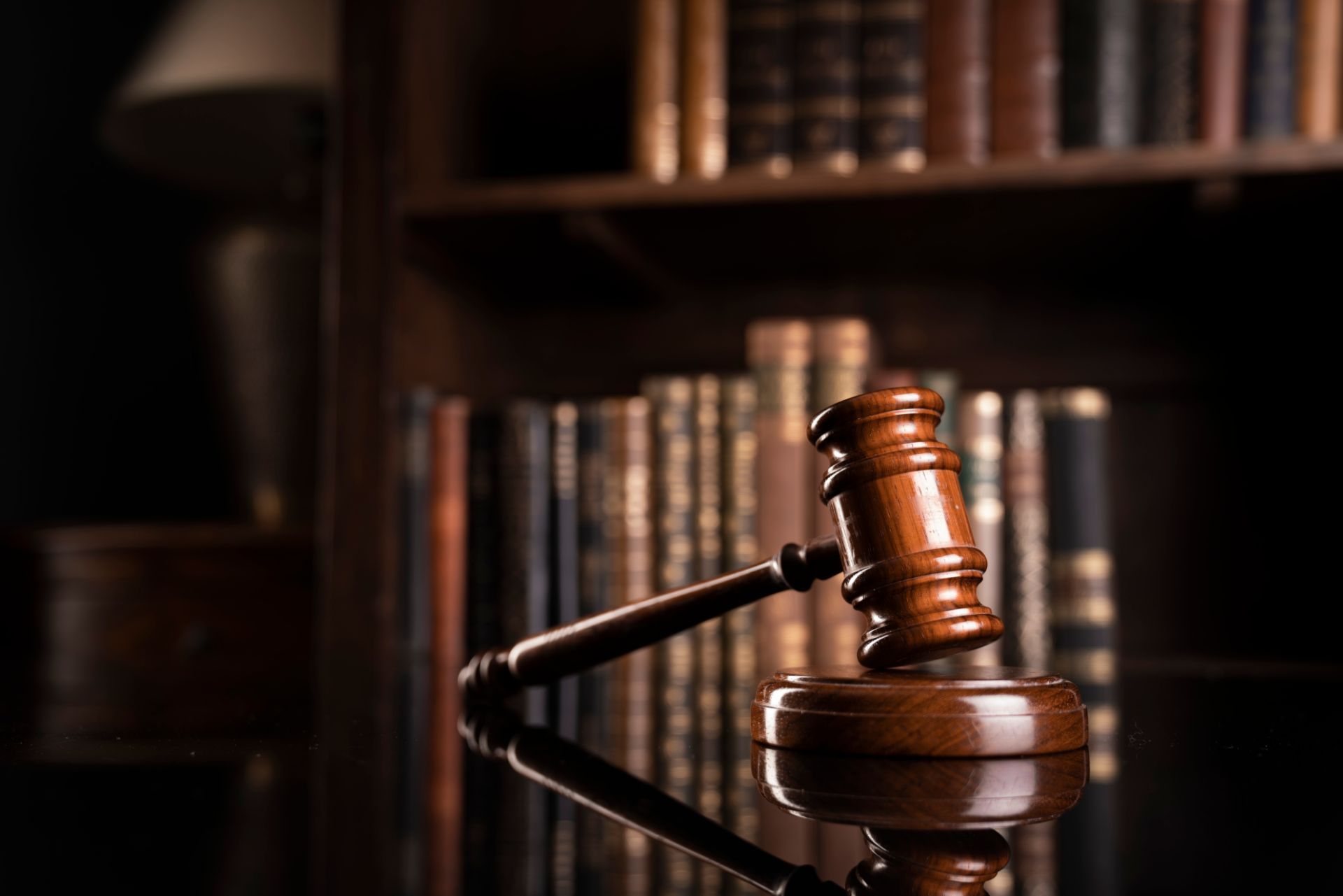 Gavel at office of John M. Cook, Attorney at Law - top DFW criminal defense law firm.