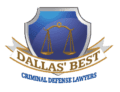 Logo signifying that John M. Cook was named one of Dallas' Best Criminal Defense Lawyers.