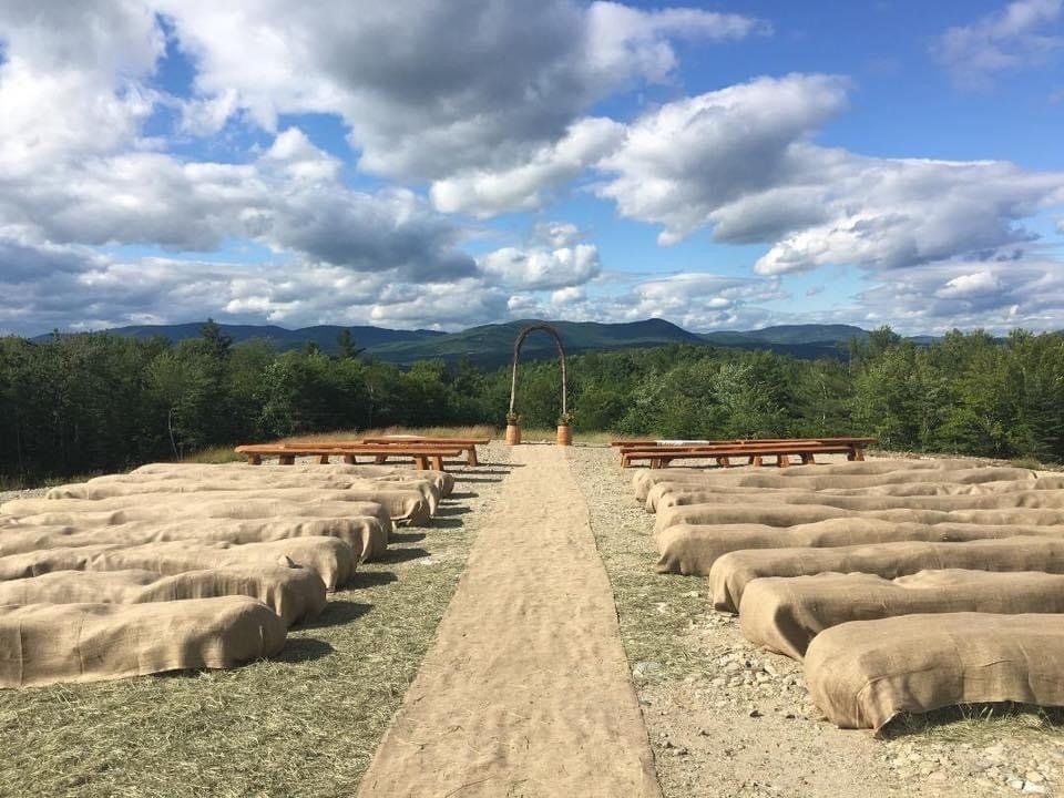 Open Wedding Area — West Paris, ME — TL Barn