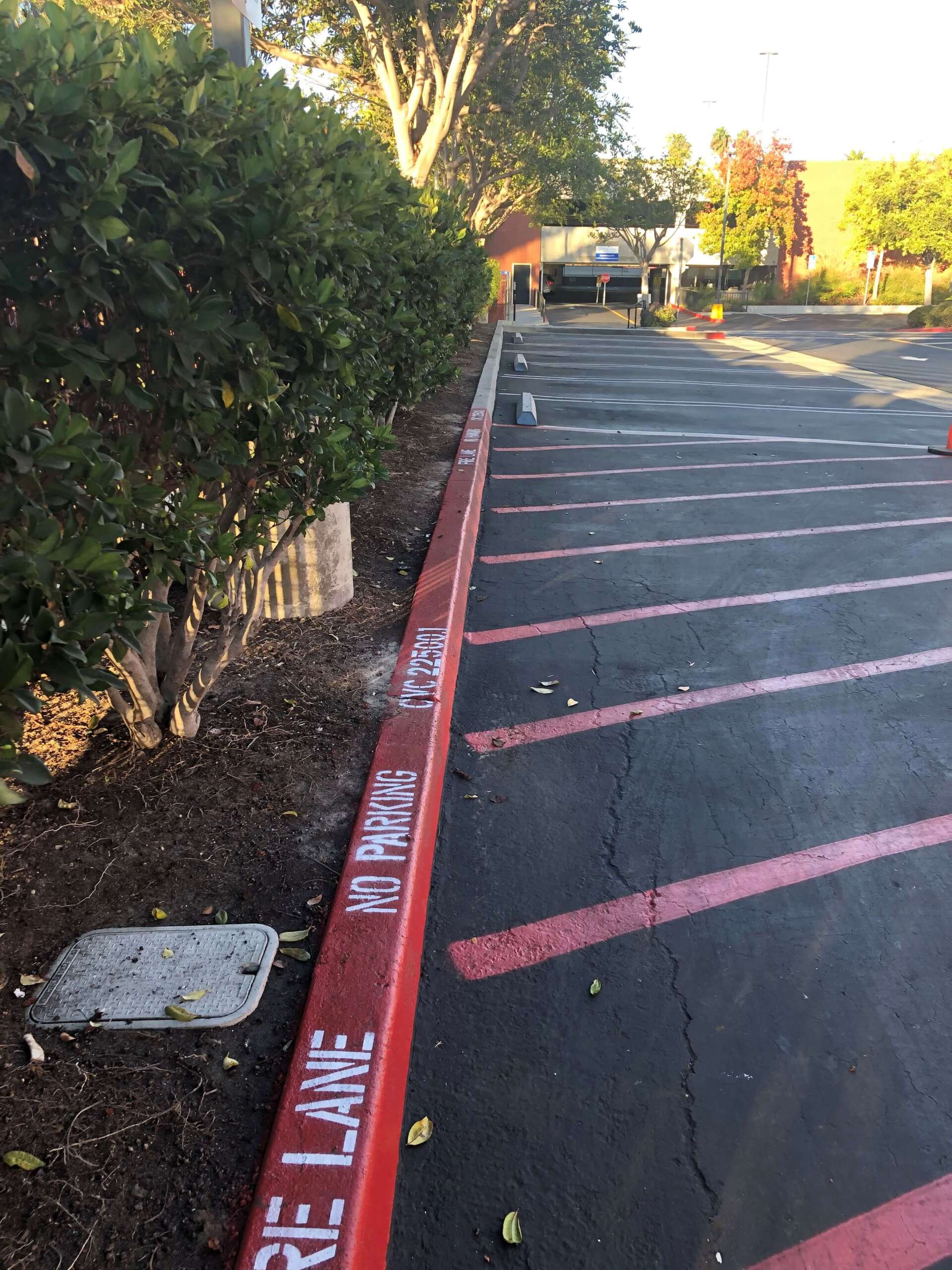 Parking Lot Striping — Perris, CA — Action Paving