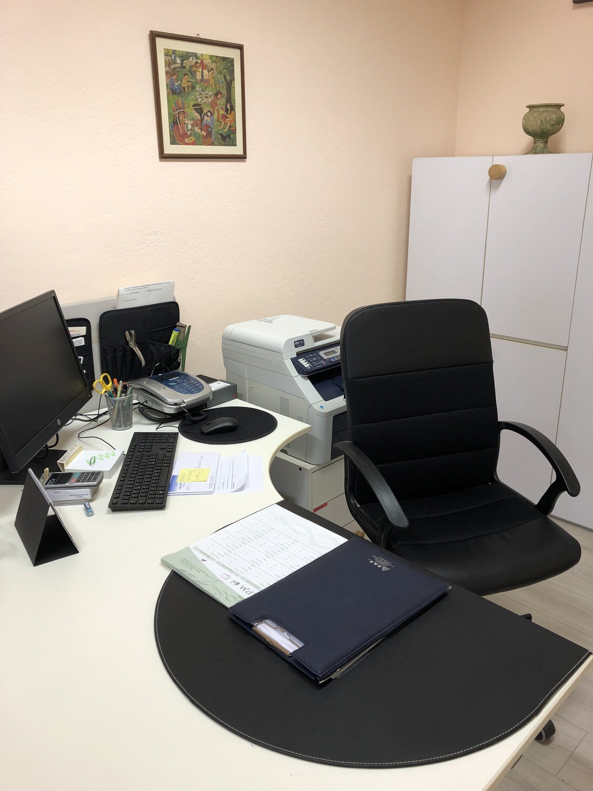 scrivanie dell'onoranza funebre