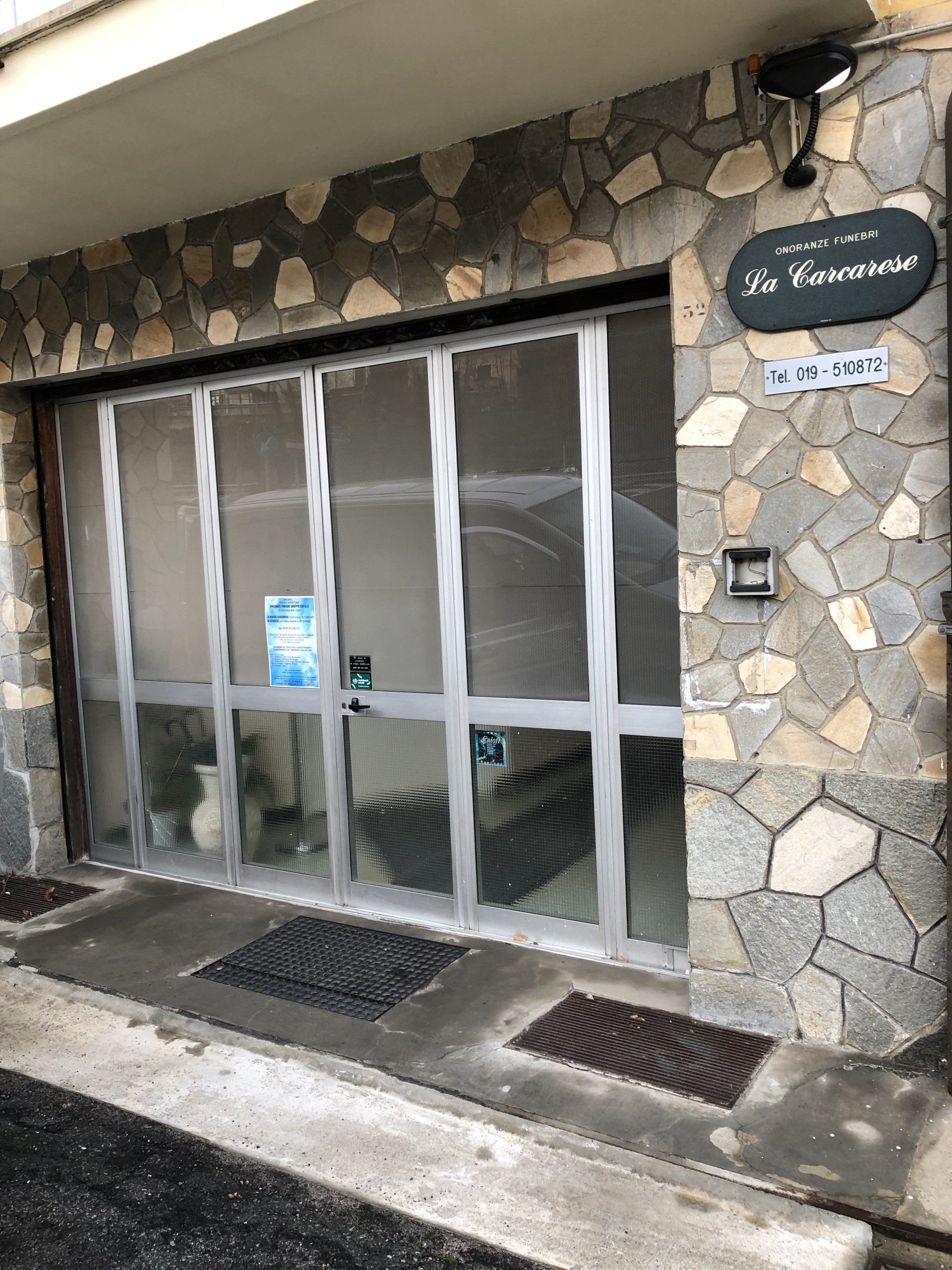 Particolare della seconda vetrina