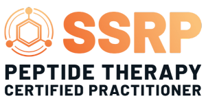 Badge for peptide therapy certification of restorative medicine to manage pain in Santa Rosa Beach