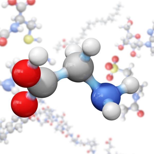 A 3d model of an amino acid injection