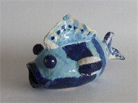 Kogelvis 2 - Beeld van Keramiek