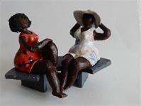 Onder onsje - Keramisch Beeld