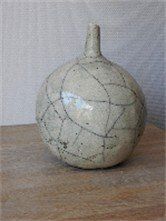 Raku Vaas Naturel - Keramische Schaal