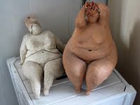 Dikke Dames - Keramische Beelden