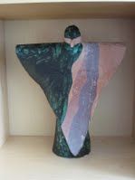 Griekse Godin - Keramisch Kunstwerk