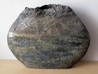 Platte Vaas - Keramiek Vaas