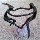 Danspaar - Bronzen Beeld