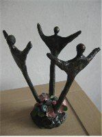 Drie Gratiën - Keramisch Beeld