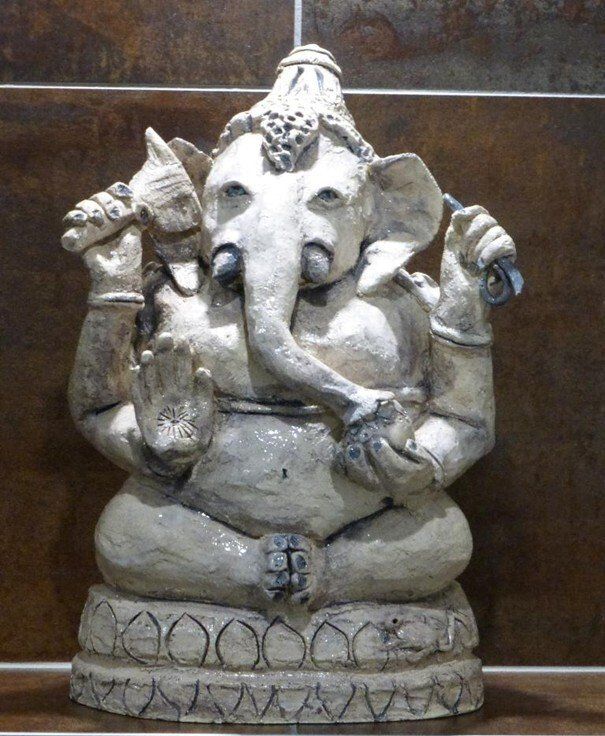 Ganesha - Keramisch Beeld