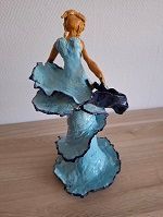 Golvende Zeebloem Danseres - Keramiek Beeld