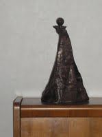 Moeder en Kind (vooraanzicht) - Bronzen Beeld