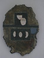 Maskers in het Donker - Kunstwerk